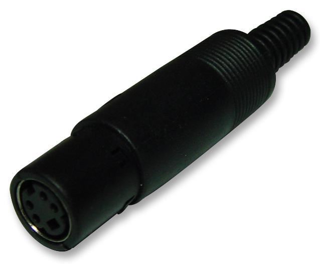 Pro Signal 4-Pin Mini-DIN In-Line Socket