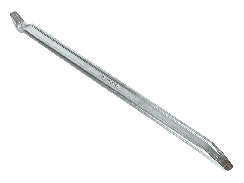 Faithfull Chrome-Plated Tyre Lever, 18in, Straight Pattern