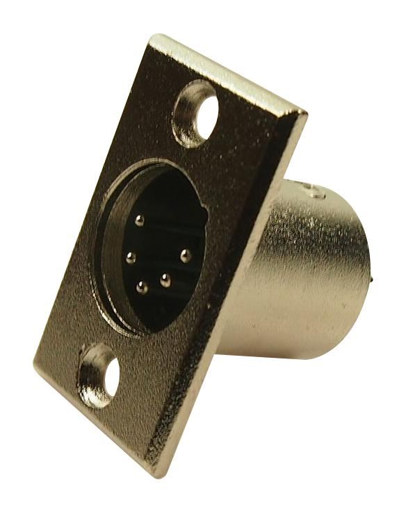 CLIFF FC6175 Conector XLR de 5 Pines para Montaje en Panel, Metal