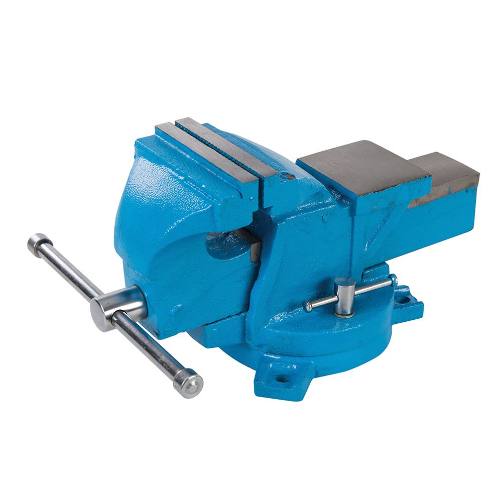 Silverline Workshop Vice Swivel Base 152mm, 120mm Jaw Capacity, 8kg