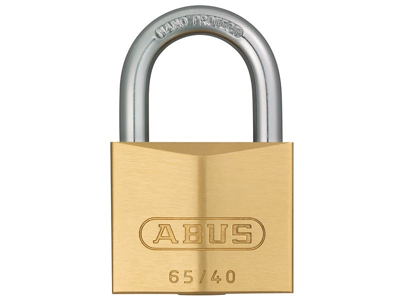ABUS 65/40mm Brass Padlock, Keyed Alike 6413