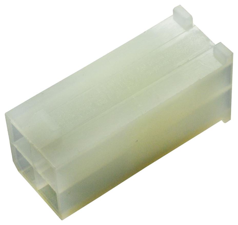 TE Connectivity VAL-U-LOK 4-Way Plug Housing, 4.2mm Pitch