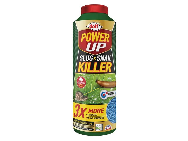Doff Power Up 3X Slug & Snail Killer, 650g, Ferric Phosphate