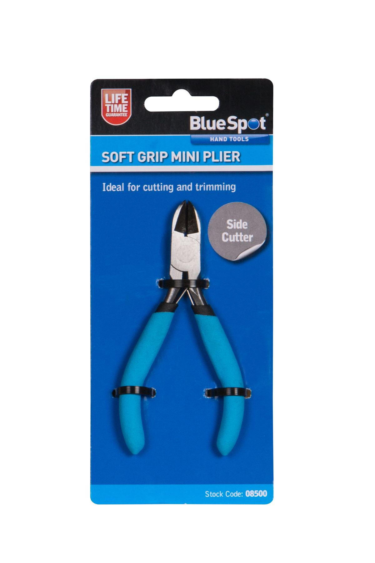 Blue Spot - Μίνι Πένσα Πλευρικής Κοπής με Μαλακή Λαβή