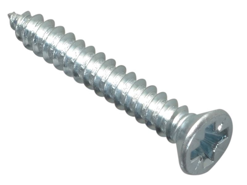 ForgeFix Zelfborende Pozidrischroeven Pan Head ZP 25mm x 6 (Pakket van 30)