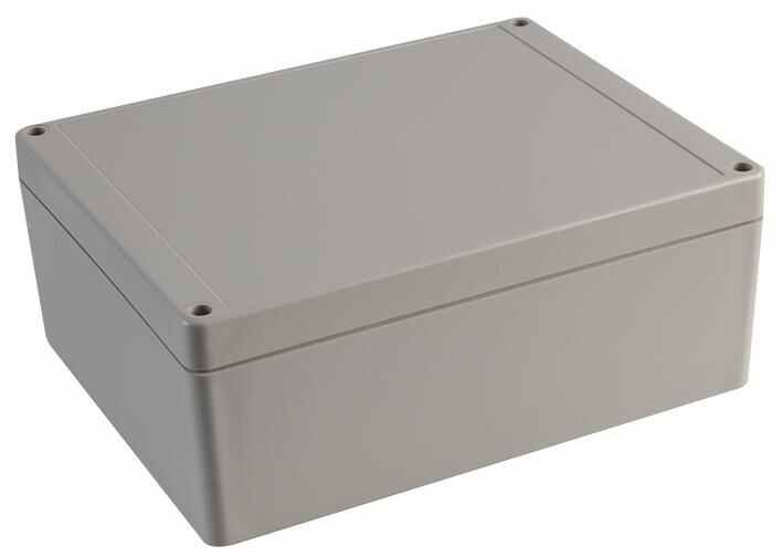 EVATRON IP65 Připojovací skříň z ABS, 186x146x75mm, šedá