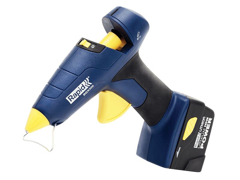Rapid BGX300 Cordless Glue Gun Kit, 7.2V Li-Ion