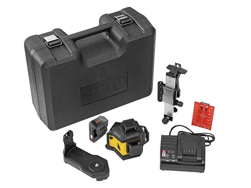 Stabila LAX 600 Multi-Line Laser, 12V with 2.0Ah Li-ion Battery