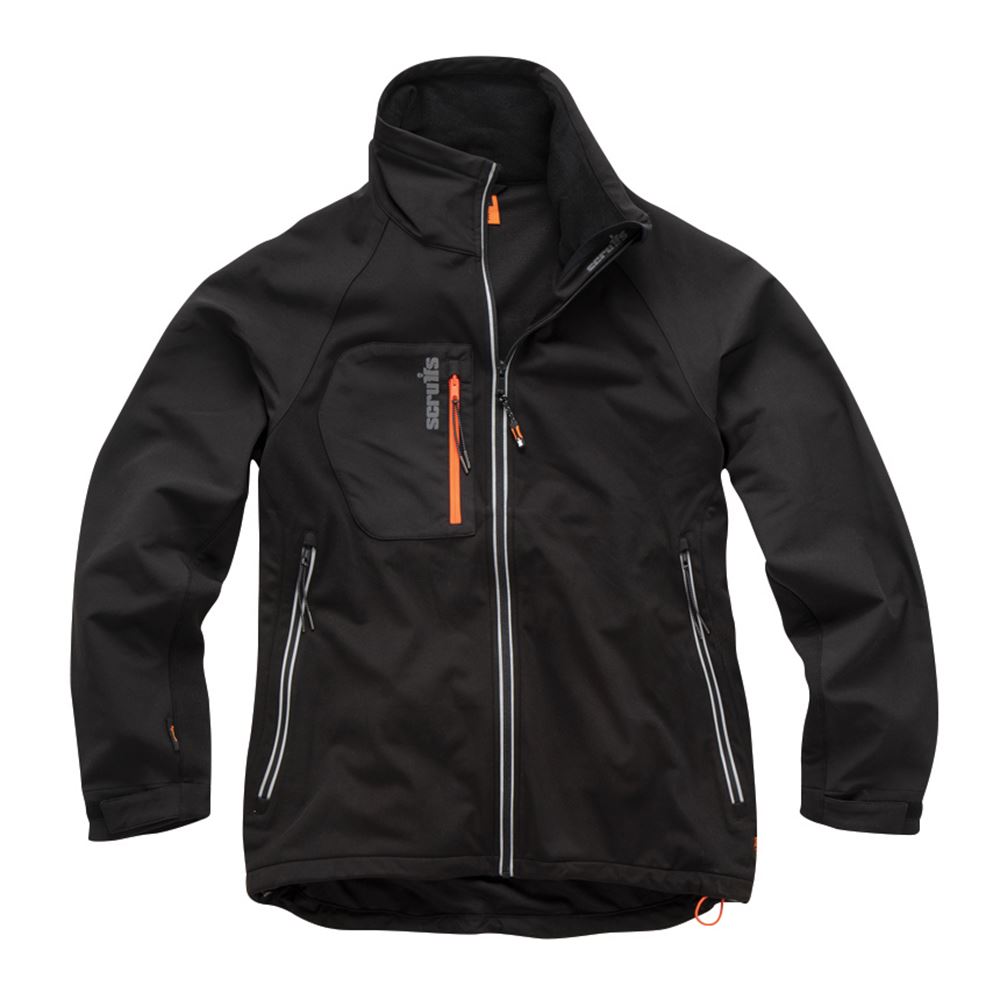 Veste softshell Scruffs Trade Flex noir - Taille L