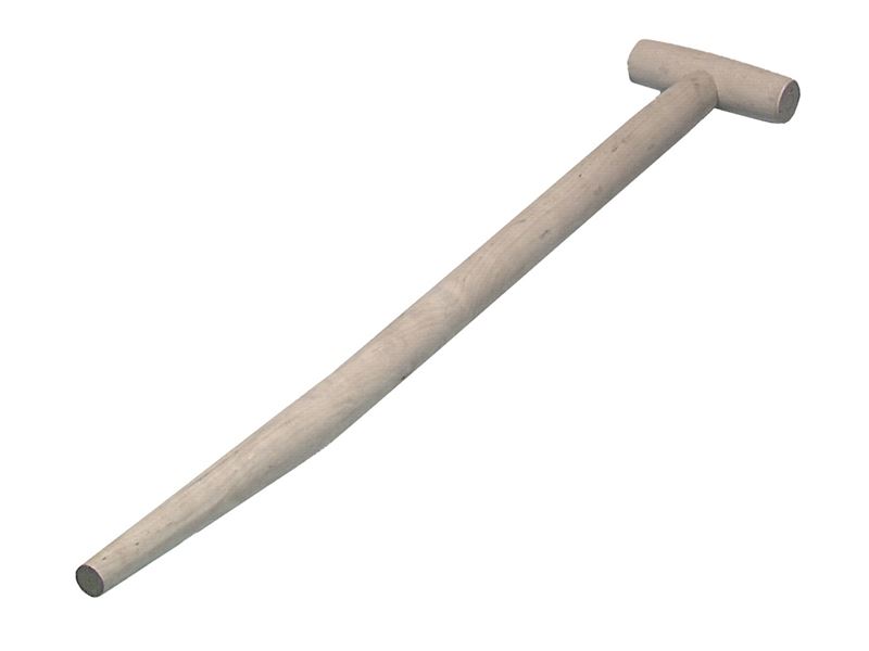 Faithfull - Pemegang Berbentuk T Melengkung As - 71cm (28 inci)