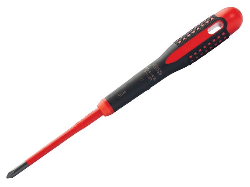 Bahco ERGO Slim VDE Phillips Screwdriver PH1 x 80mm