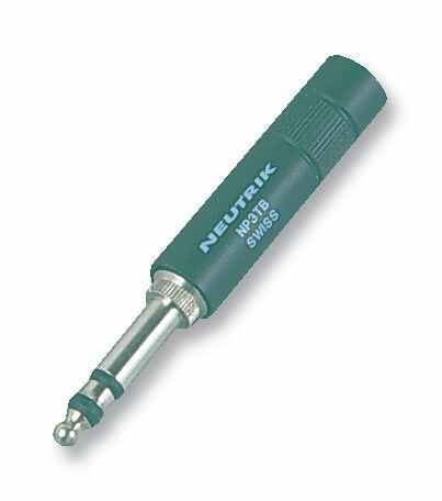 NEUTRIK BPO Patchstecker, Schwarz