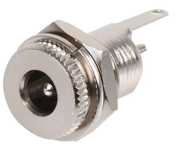 LUMBERG DC-voedingsaansluiting, 5,6/2mm, chassisbevestiging, soldeerverbinding