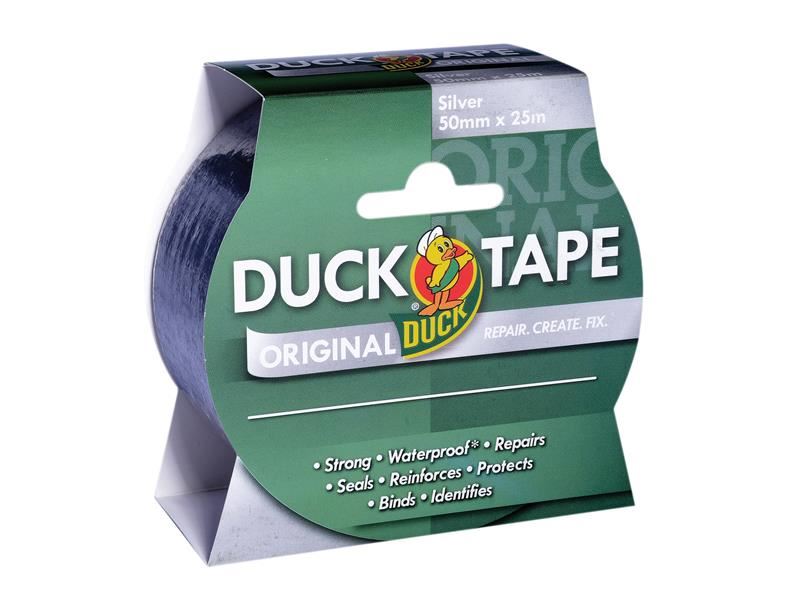 Shurtape Fita Duck Original 50mm x 25m Prateada