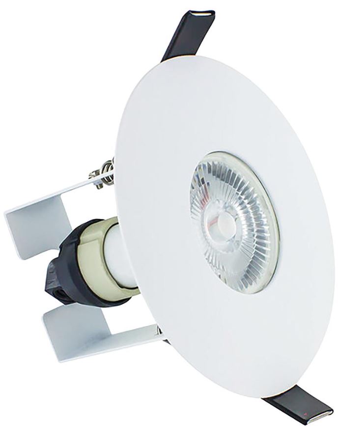 INTEGRAL LED Downlight Evofire Resistente al Fuego, Blanco, GU10/MR16, IP65