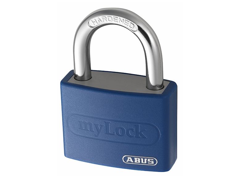 ABUS T65AL/40mm Aluminium Padlock, Blue, Keyed Alike 6401
