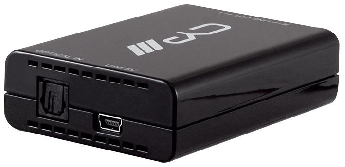 CYP 光纖轉立體聲模擬音頻轉換器 (DAC) AU-D1