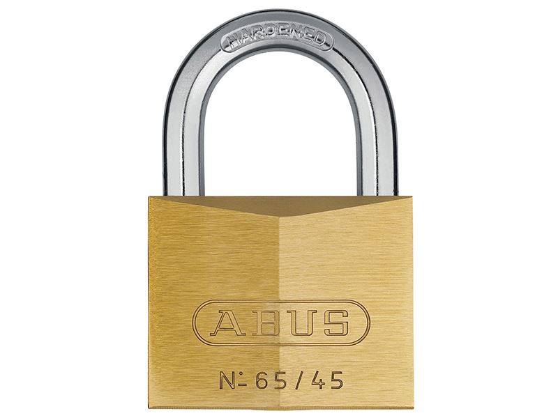 ABUS Laccio in Ottone 65/45mm con Chiave Uguale 6455