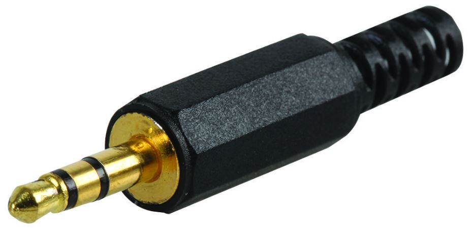 PRO SIGNAL Spinotto Stereo Jack 3,5mm, Placcato Oro