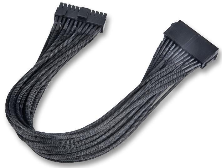 AKASA - Sreang Fada Umhaíochta ATX 24-Pin, 40cm, Dubh