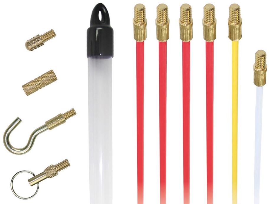 SUPER ROD Cable Rod Kit - Standard Set, 5m