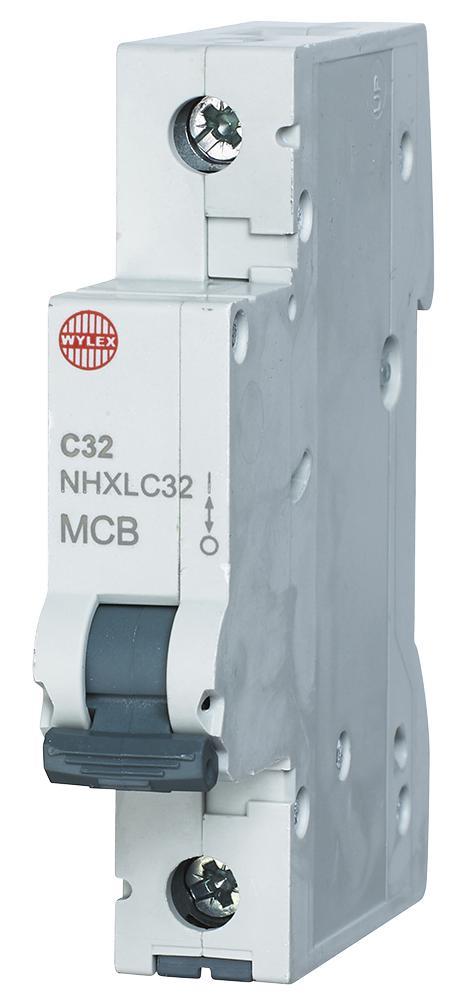 Wylex Interruttore Magnetotermico Monopolare Tipo C 32A
