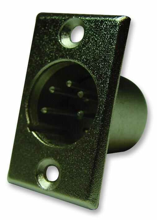 PRO SIGNAL XLR Plug, 5 Pole, Cable Mount