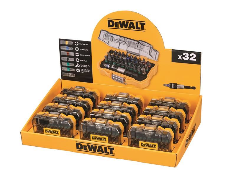DeWALT Schraubendreher-Bitset 32-teilig, Set à 12 Stück