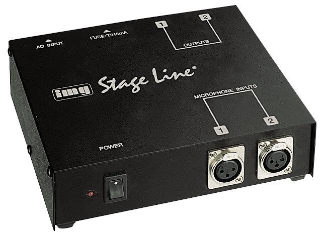 IMG STAGE LINE 48V Phantom Power Supply for Microphones