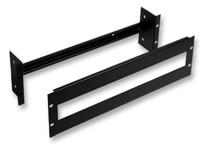 PENN ELCOM 19in 3U Rack Panel, DIN Rail Mount, Steel