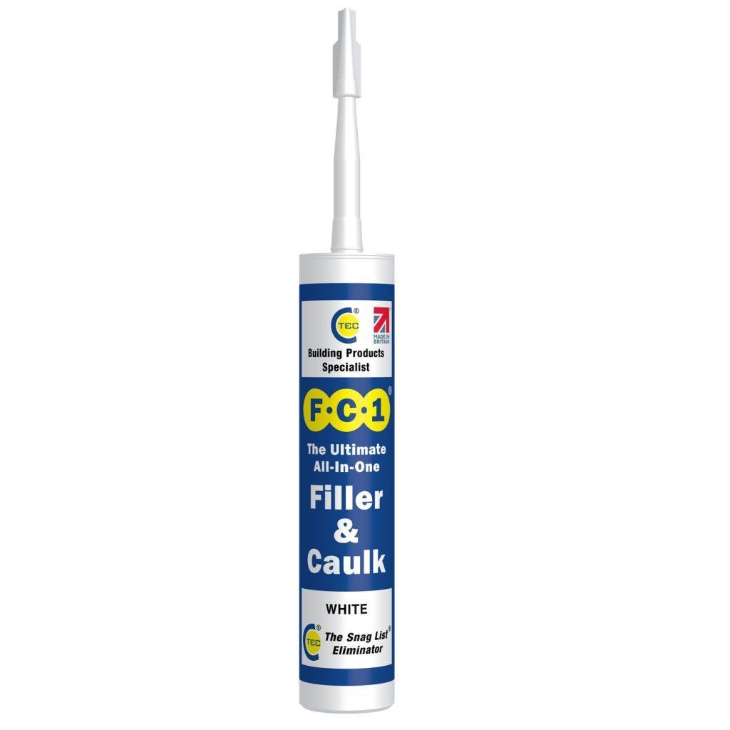 C-Tec FC1 Universele All-in-One Vulmiddel & Kit, Wit, 310ml