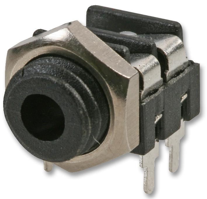 CLIFF 3.5mm Mono PCB Mount Jack Socket, Nickel Plated