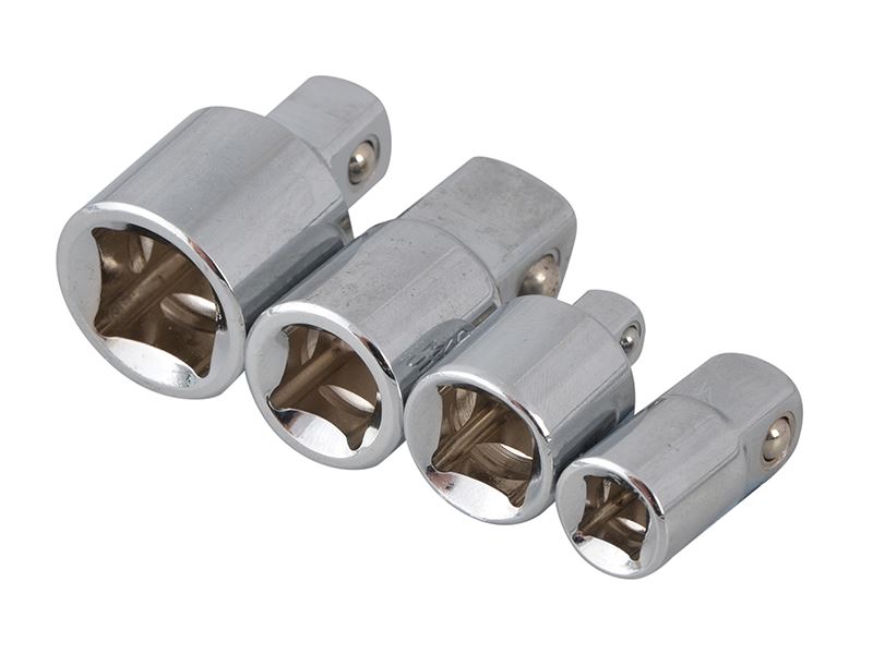 BlueSpot Tools 4-Piece Chrome Vanadium Adaptor Set