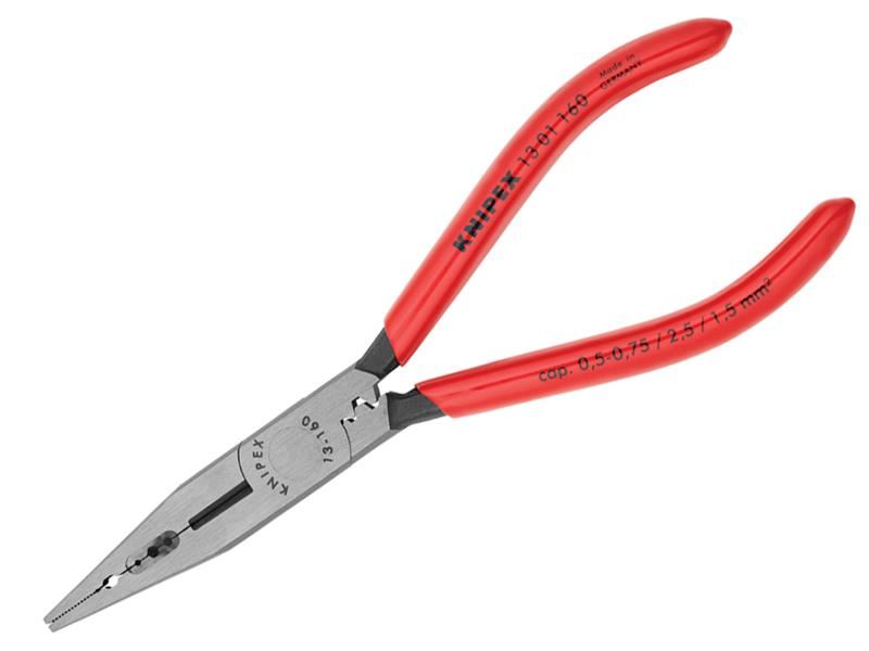 Knipex Kleště 4v1 pro elektrikáře, PVC úchop, 160mm