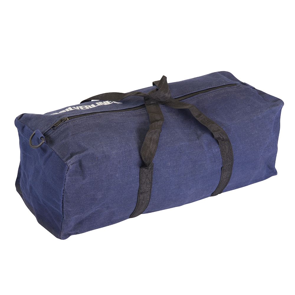 Silverline Canvas Tool Bag, Heavy Duty, 460 x 180 x 130mm