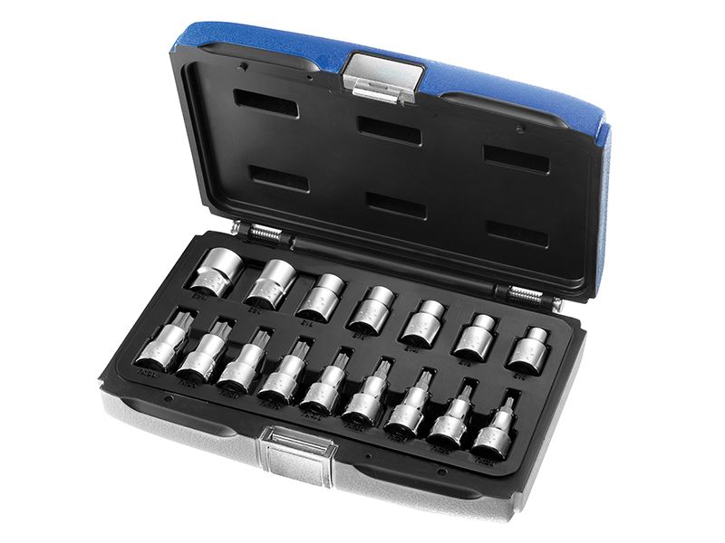 Expert - 1/2 英寸驱动 TORX 套筒套装 16 件装