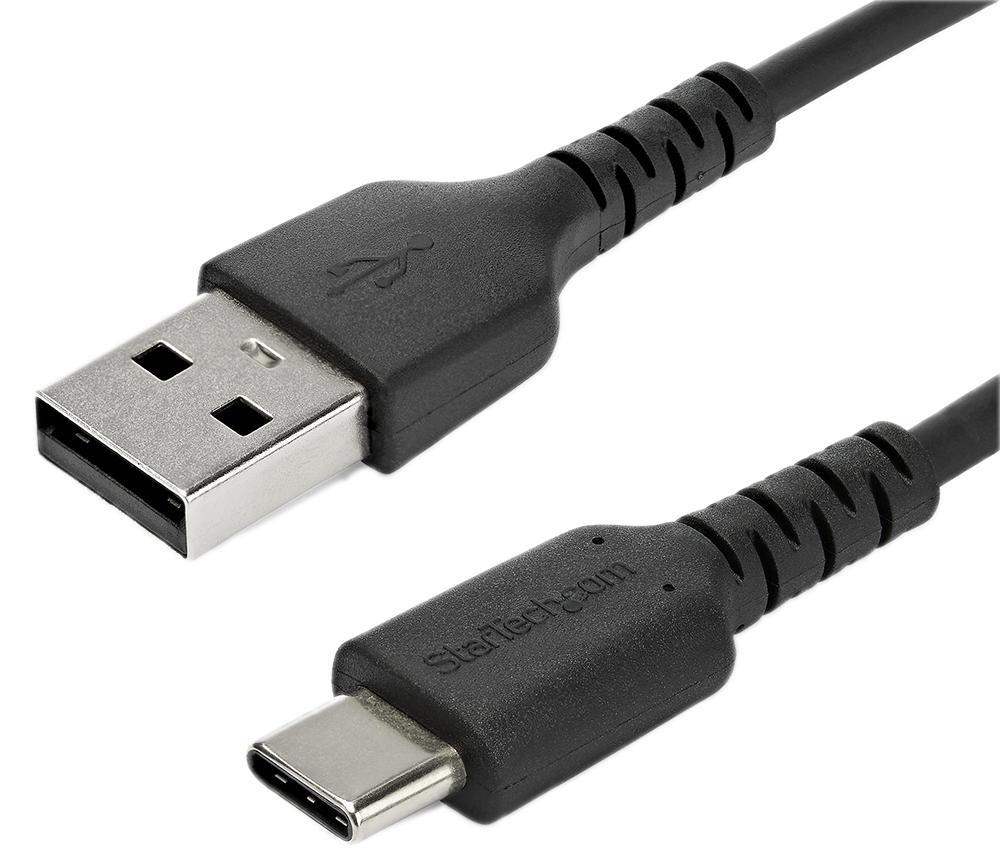 STARTECH USB-A to USB-C 2.0 Cable, 1m Black