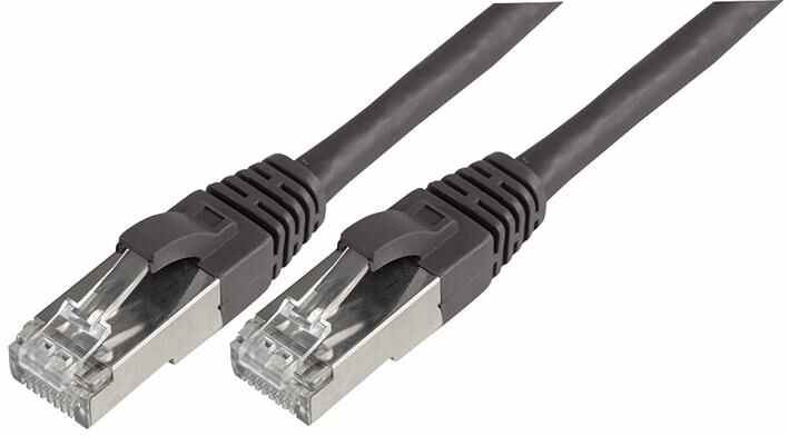 CONNECTIX Cat6a SFTP イーサネットパッチケーブル RJ45オス-オス 3m ブラック