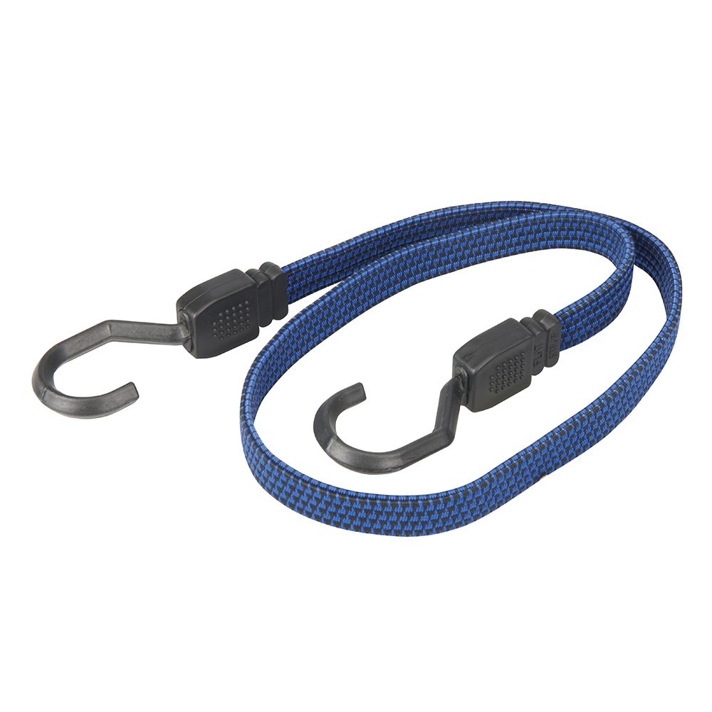 Silverline Cordino Elastico Piatto, 889mm - Polipropilene con Ganci in Acciaio