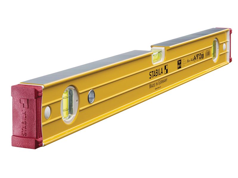 Stabila 96-M-2 Magnetic Spirit Level, 3 Vial, 122cm