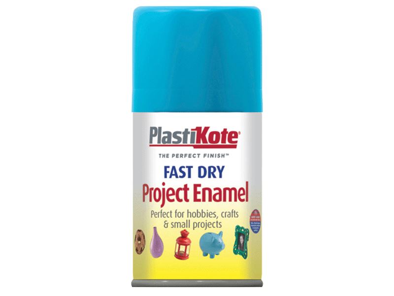 PlastiKote Schnelltrocknendes Emaille-Spray Himmelblau 100ml