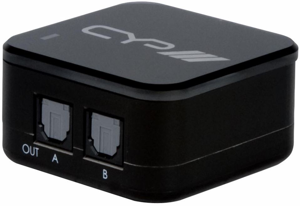 CYP 2-Weg Digitale Optische Audiospoeler, TOSlink