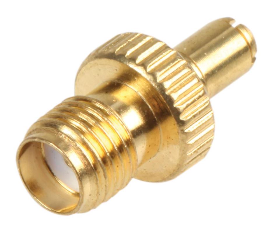 Adaptateur coaxial doré PROCEPTION SMA vers TS9