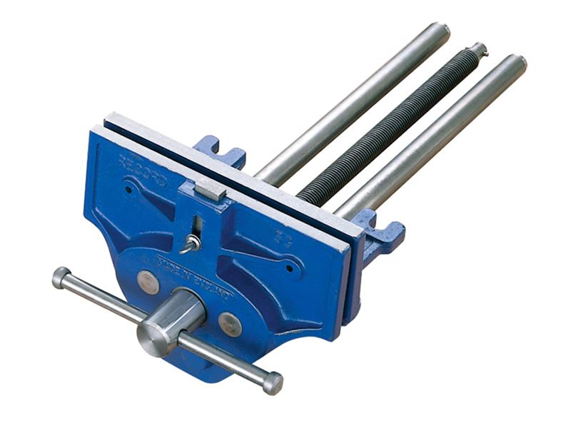 IRWIN Record 52.5 Plain Screw Woodworking Vice with Front Dog, 230mm