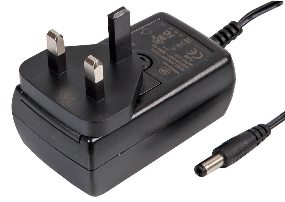 IDEAL POWER 12V 2A 24W Plug-In Power Supply, 2.1mm Plug