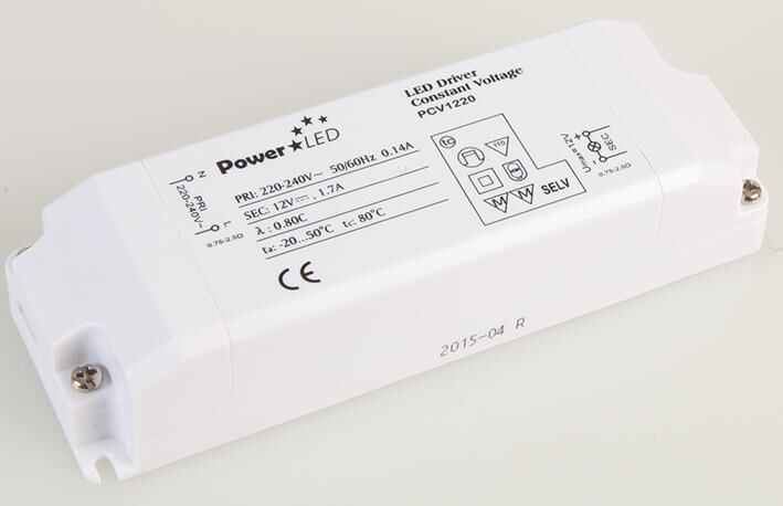 Sunpower 20W 12V 1.7A 非防水 LEDドライバー