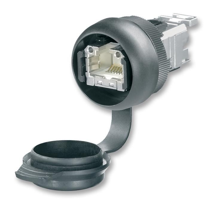 WEIDMULLER RJ45插座 Cat6a 工業級 IP65 TIA-568A標準
