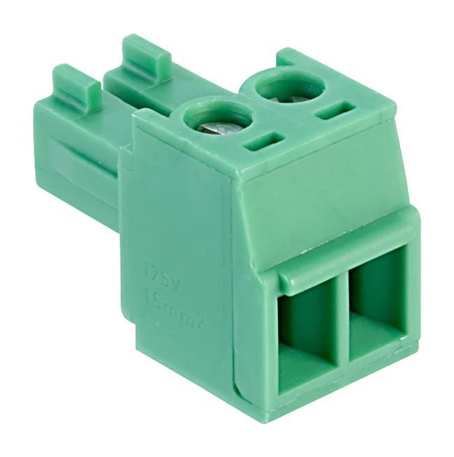 Phoenix Contact 2-Way Plug, Screw Connection, 3.81mm Pitch