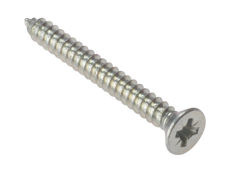 ForgeFix Self-Tapping Screw Pozi CSK ZP 1.25in x 8 (200pcs)