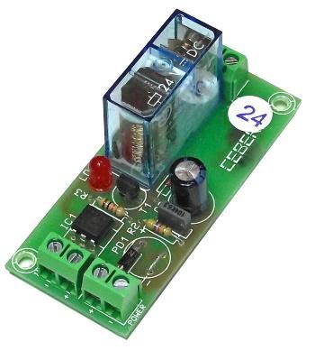 CEBEK 24V 1 Input Relay Board Module with Single Pole Output